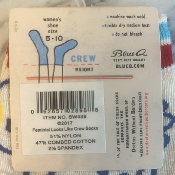 Blue Q women’s socks - Picture 4 of 4